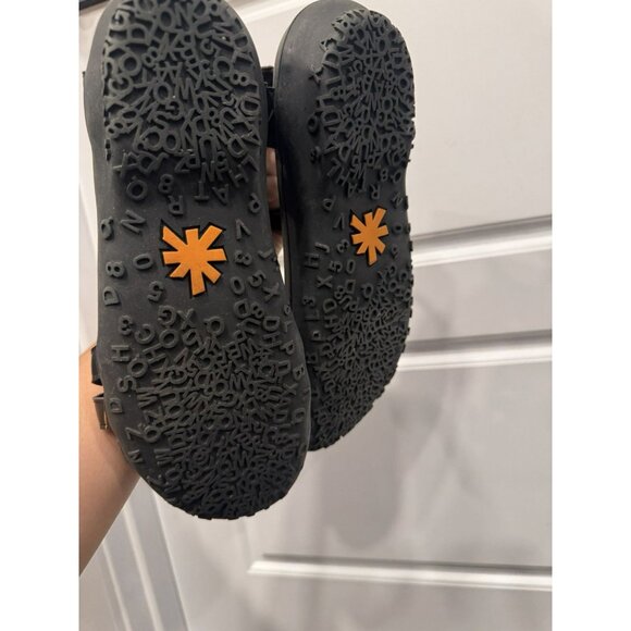 ART Ladies Black/ Colorful Sandals Strappy Size 40 EUC - Picture 4 of 5